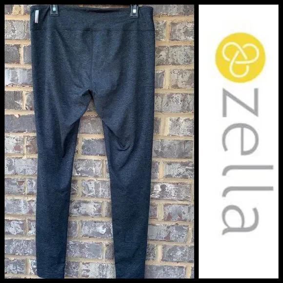 Zella Live In Leggings Women’s Large Heathered Gray - Picture 2 of 11